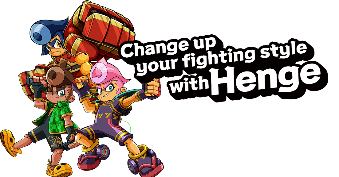 Change up your fighting style with Henge