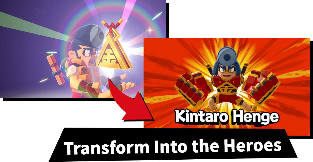 Transform Into the Heroes