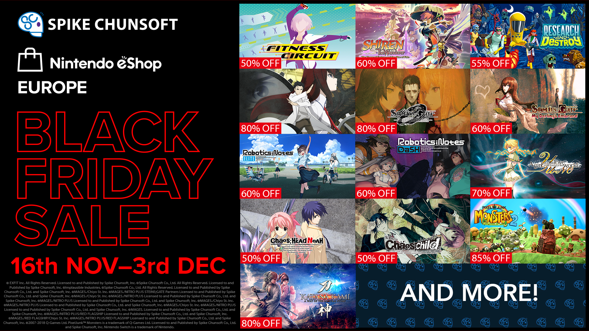 Nintendo's Black Friday 2023 deals live on eShop & My Nintendo Store from  16th November - My Nintendo News