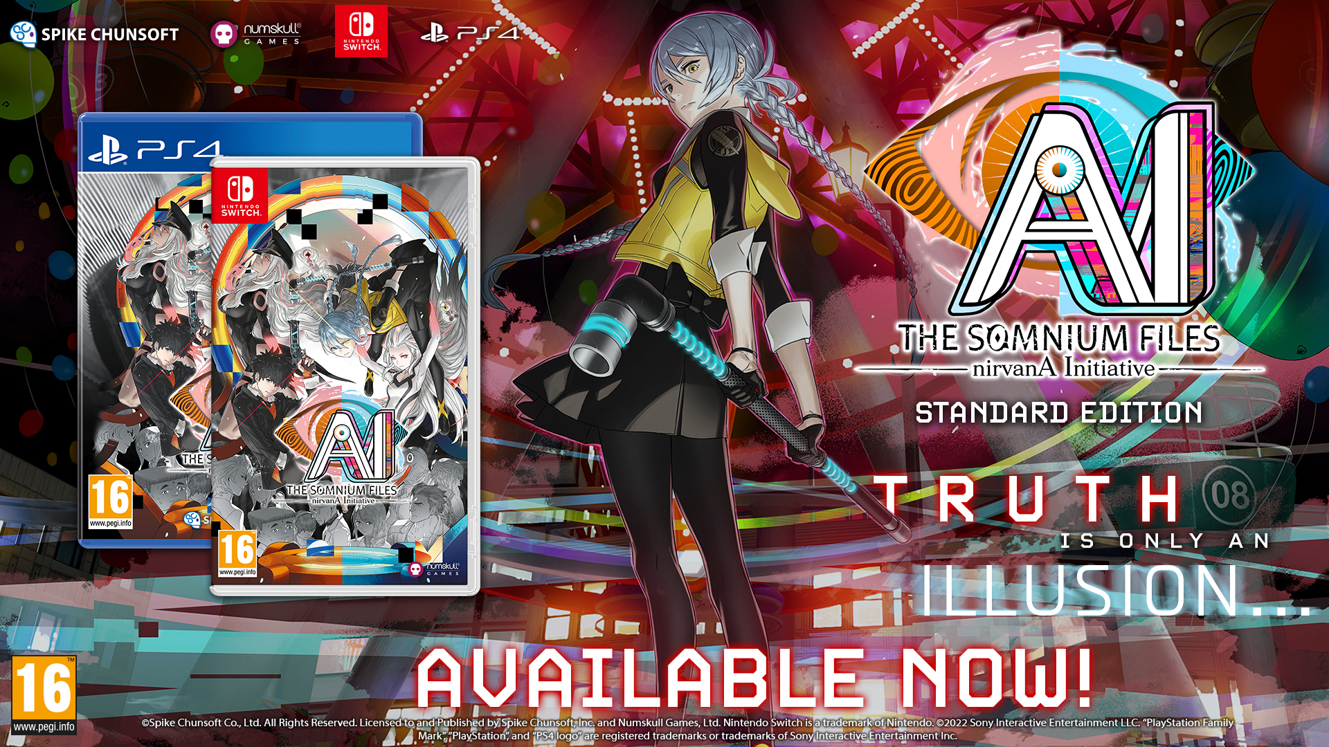 AI: THE SOMNIUM FILES - nirvanA Initiative Available Now in Europe and ...