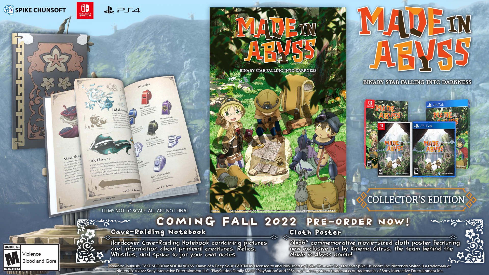 Made in Abyss terá jogo para PS4, Nintendo Switch e PC em 2022 - Manga  Livre RS