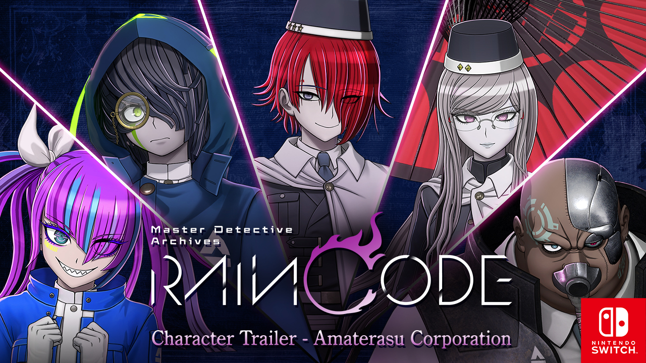 Character RAIN Master CODE Spike Detective Inc. Chunsoft Archives: Corporation Releases - Chunsoft, Trailer Spike Amaterasu -
