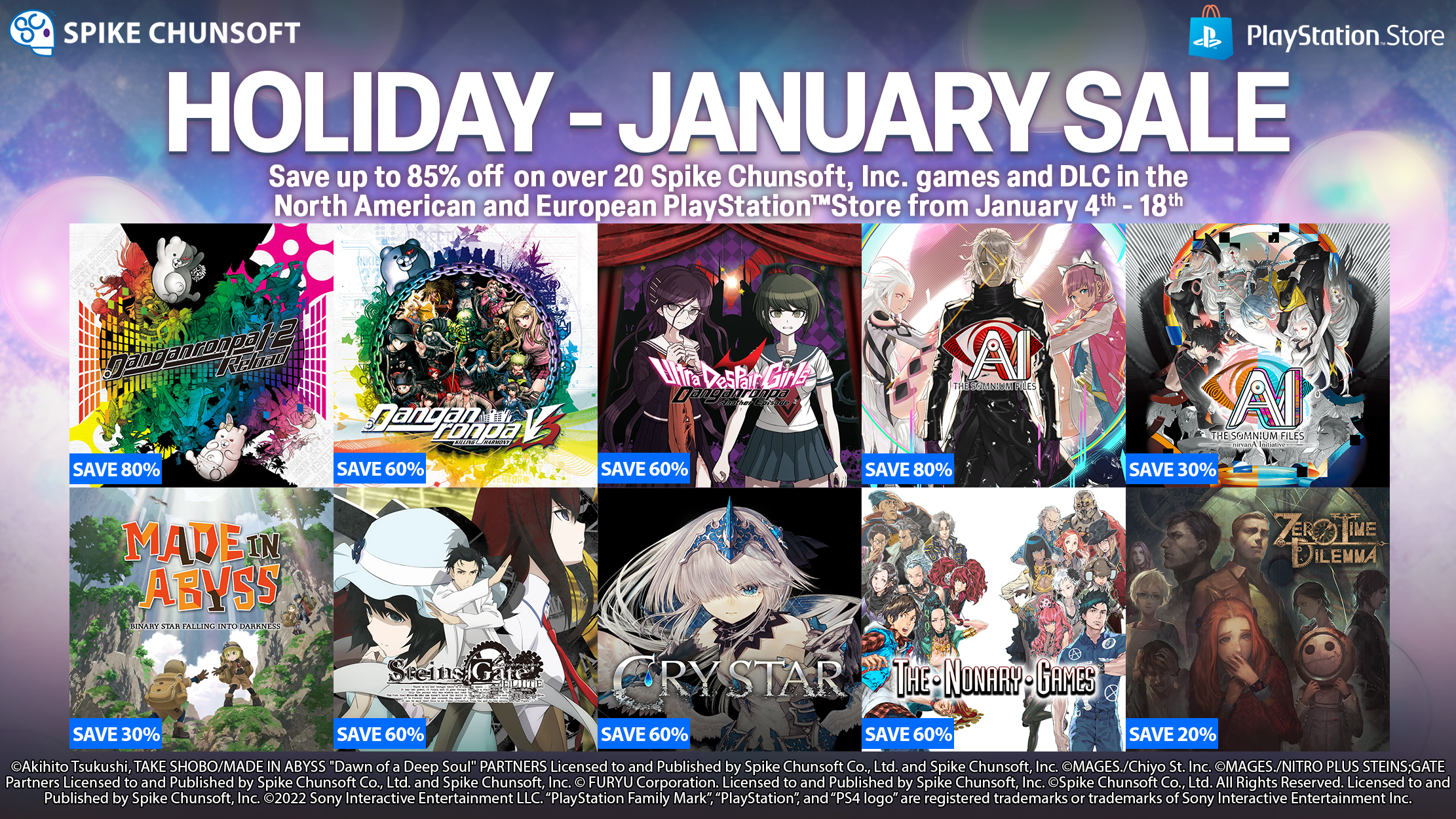 January store sale playstation